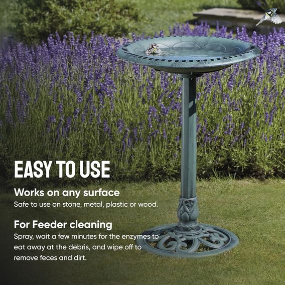 Happy Beaks - Bird Feeder & Bath Cleaner with Sanitiser